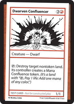 Dwarven Confluencer [Mystery Booster 2 Playtest Cards]-1