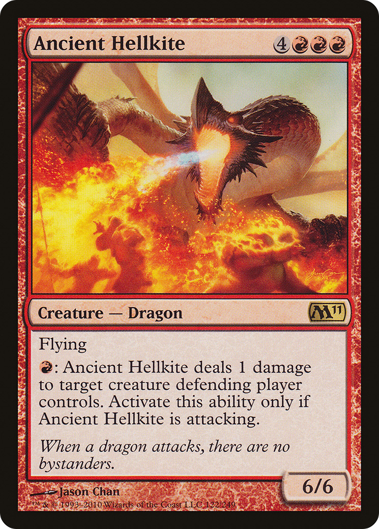 Ancient Hellkite [Magic 2011]-1
