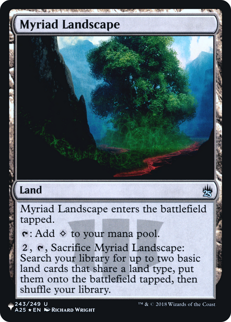 Myriad Landscape [Secret Lair: Heads I Win, Tails You Lose]-1