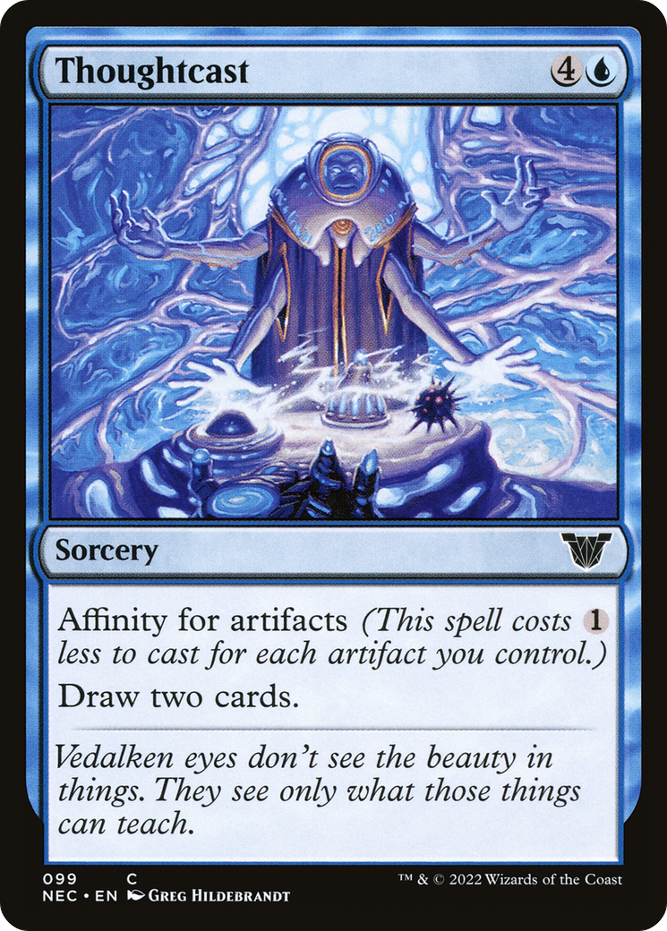 Thoughtcast [Kamigawa: Neon Dynasty Commander]-1