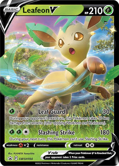 Leafeon V (SWSH194) [Sword & Shield: Black Star Promos]-1
