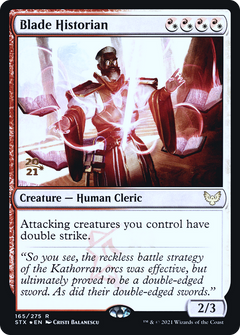 Blade Historian [Strixhaven: School of Mages Prerelease Promos]-1
