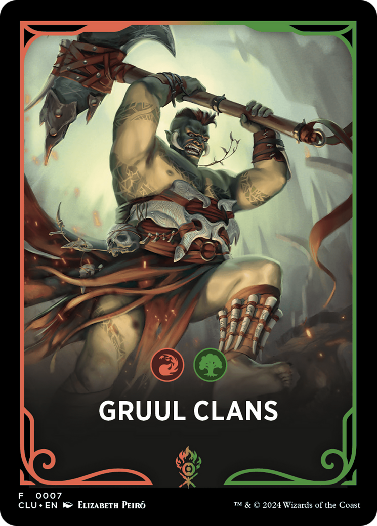 Gruul Clans (FCLU-007) - Ravnica: Clue Edition Front Cards-1