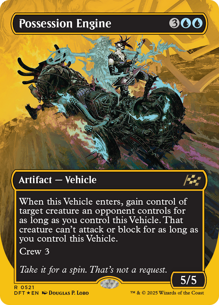 Possession Engine (Borderless) (First-Place Foil) [Aetherdrift]-1