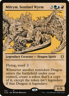 Miirym, Sentinel Wyrm (Showcase) [Commander Legends: Battle for Baldur's Gate]-1