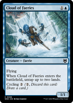Cloud of Faeries [Wilds of Eldraine Commander]-1
