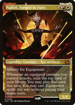 Nahiri, Forged in Fury (Showcase) [March of the Machine: The Aftermath]-1