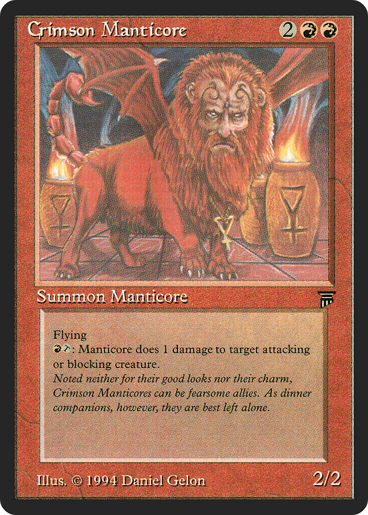 Crimson Manticore [Legends]-1