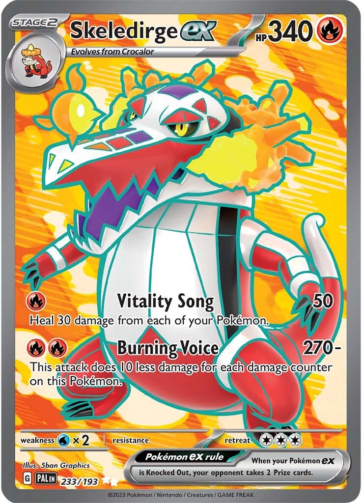 Skeledirge ex (233/193) [Scarlet & Violet: Paldea Evolved]-1