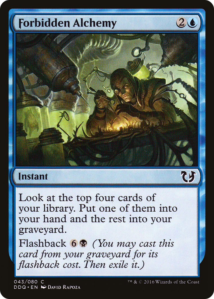 Forbidden Alchemy [Duel Decks: Blessed vs. Cursed]-1