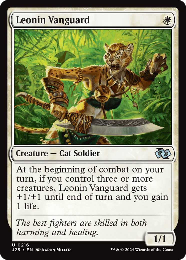 Leonin Vanguard [Foundations Jumpstart]-1