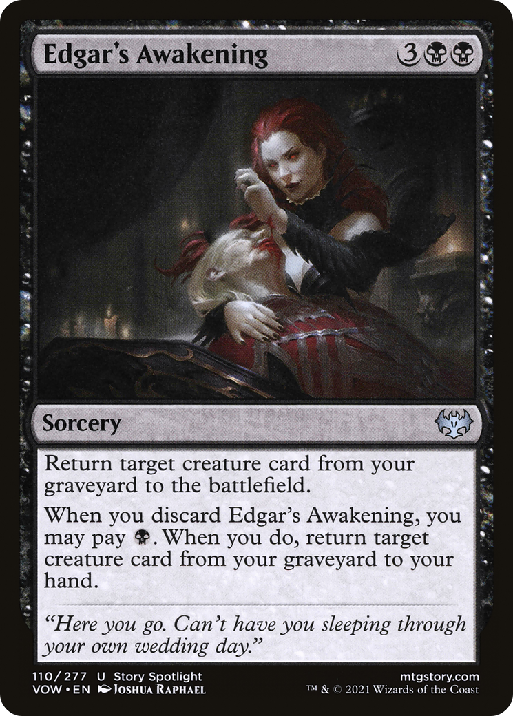 Edgar's Awakening [Innistrad: Crimson Vow]-1