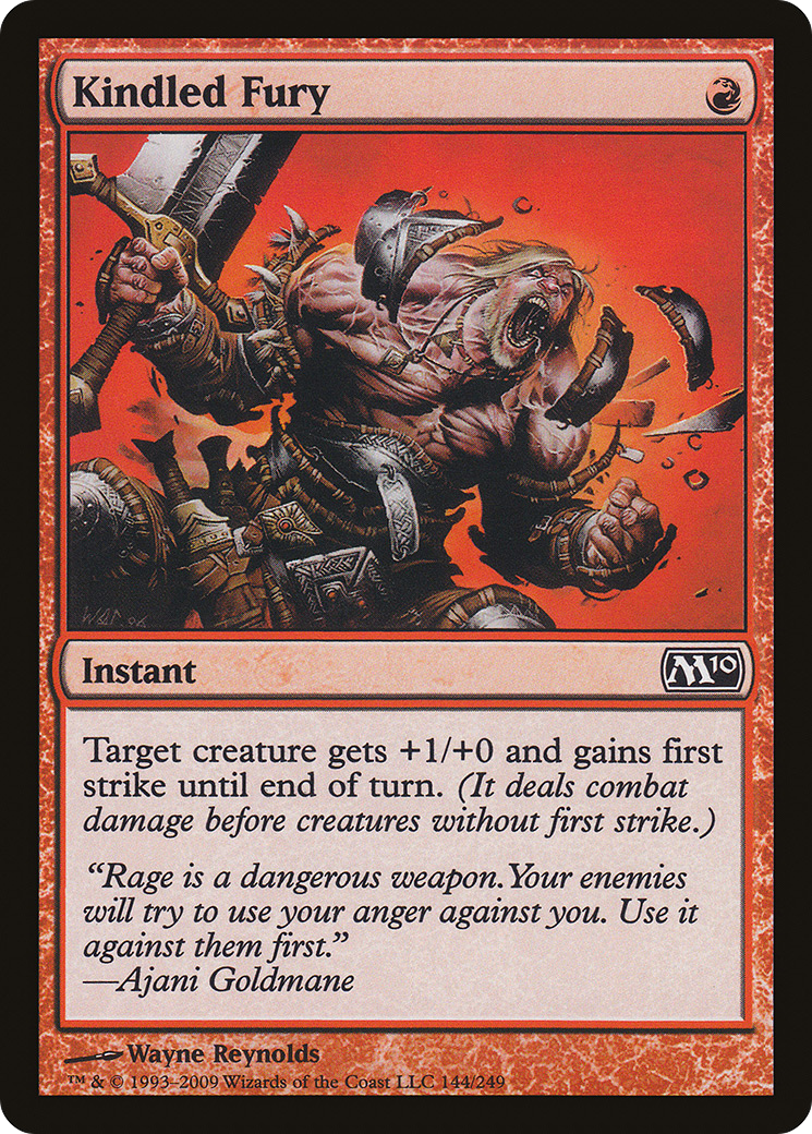 Kindled Fury [Magic 2010]-1