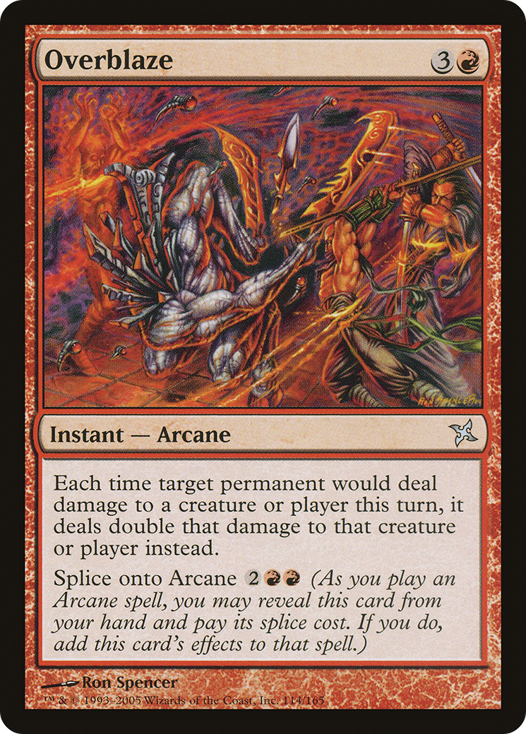 Overblaze [Betrayers of Kamigawa]-1