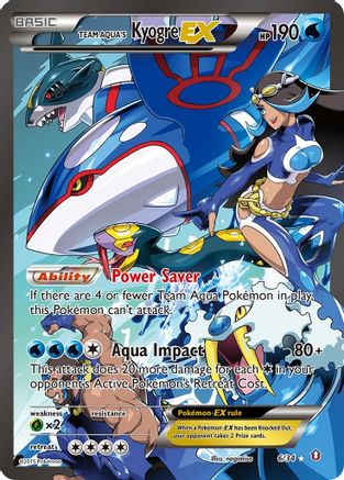 Team Aqua's Kyogre EX (6/34) [XY: Double Crisis]-1