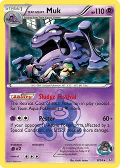 Team Aqua's Muk (8/34) [XY: Double Crisis]-1
