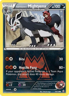 Team Magma's Mightyena (19/34) [XY: Double Crisis]-1