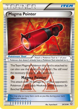 Magma Pointer (24/34) [XY: Double Crisis]-1