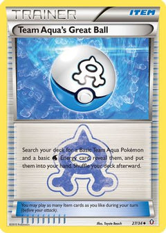 Team Aqua's Great Ball (27/34) [XY: Double Crisis]-1