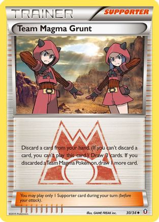 Team Magma Grunt (30/34) [XY: Double Crisis]-1