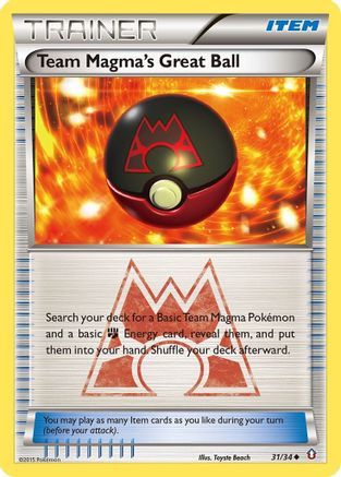 Team Magma's Great Ball (31/34) [XY: Double Crisis]-1