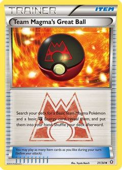 Team Magma's Great Ball (31/34) [XY: Double Crisis]-1
