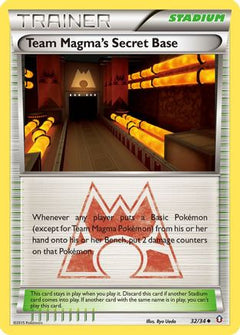 Team Magma's Secret Base (32/34) [XY: Double Crisis]-1