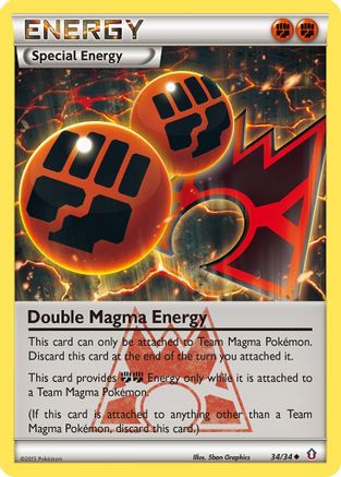 Double Magma Energy (34/34) [XY: Double Crisis]-1
