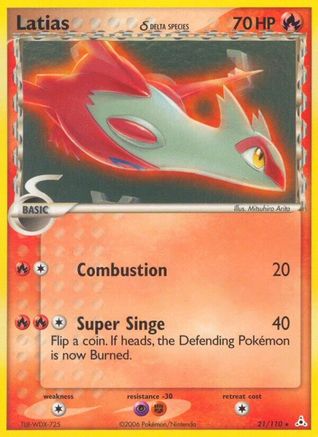 Latias (21/110) (Theme Deck Exclusive) [EX: Holon Phantoms]-1