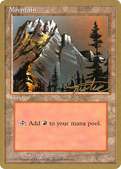 Mountain (mj373) (Mark Justice) [Pro Tour Collector Set]-1