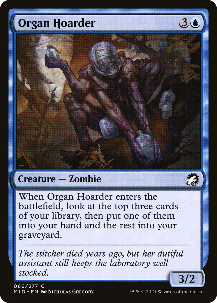 Organ Hoarder [Innistrad: Midnight Hunt]-1