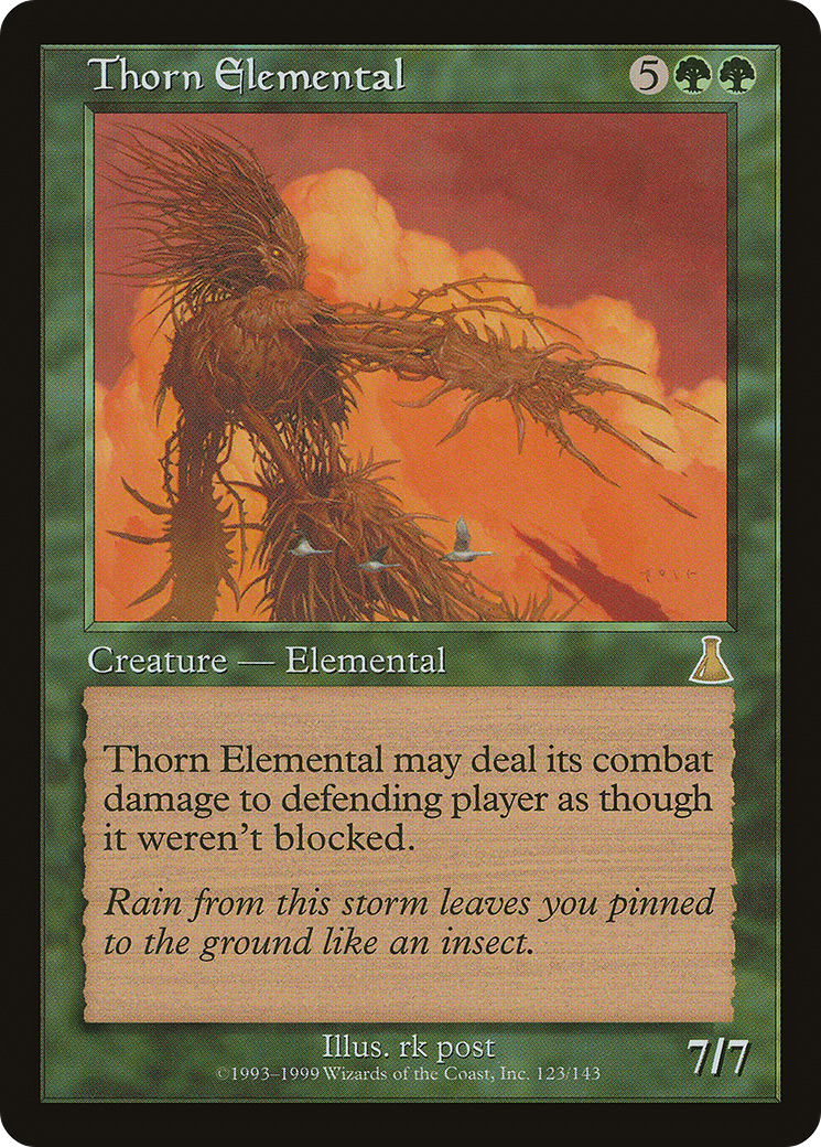 Thorn Elemental [Urza's Destiny]-1