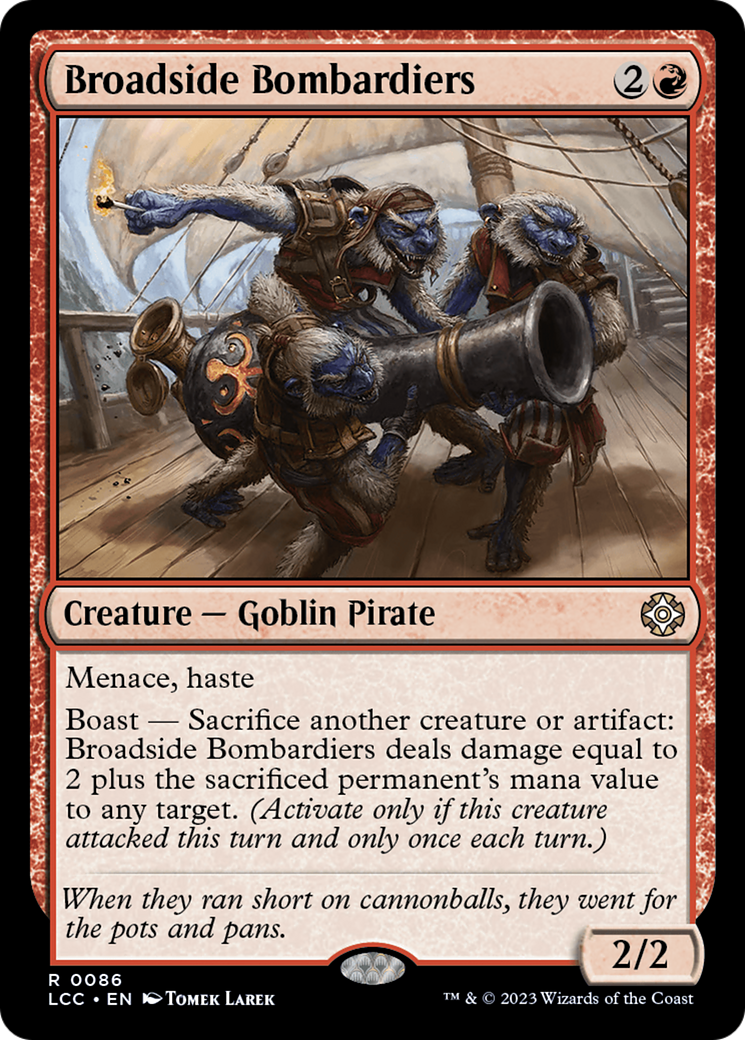 Broadside Bombardiers [The Lost Caverns of Ixalan Commander]-1