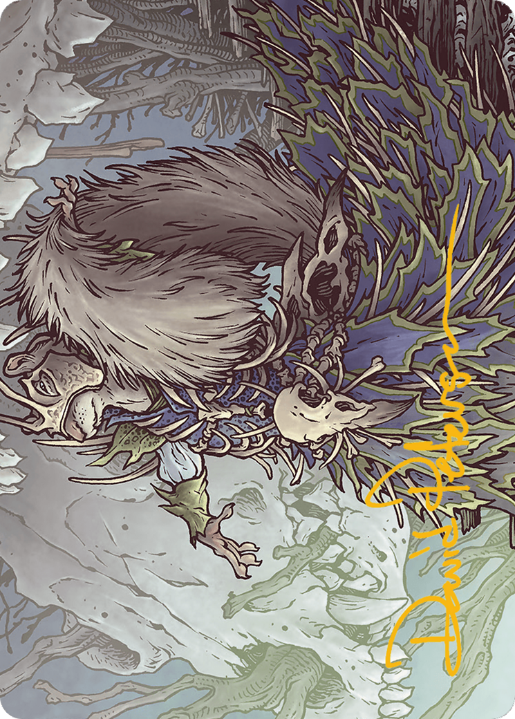 Camellia, the Seedmiser // Camellia, the Seedmiser (ABLB-047) - Bloomburrow Art Series (Borderless)-3