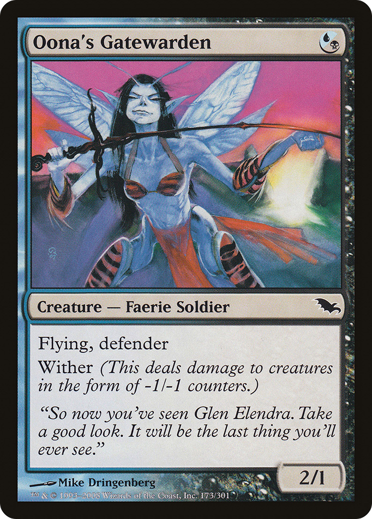Oona's Gatewarden [Shadowmoor]-1