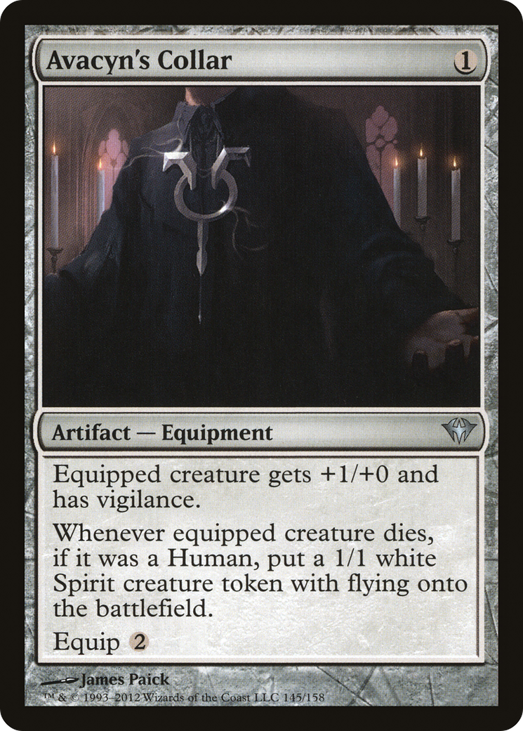 Avacyn's Collar [Dark Ascension]-1