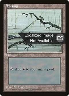 Swamp (C) [Fourth Edition (Foreign Black Border)]-1