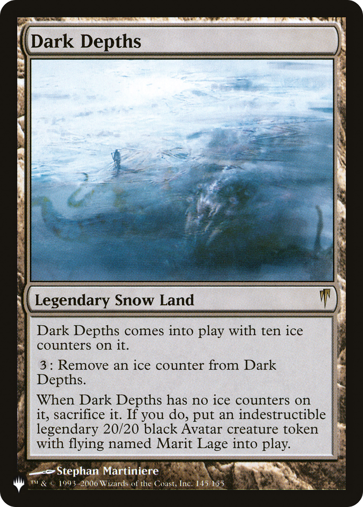 Dark Depths [The List]-1