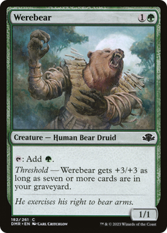 Werebear (DMR-182) - Dominaria Remastered-1