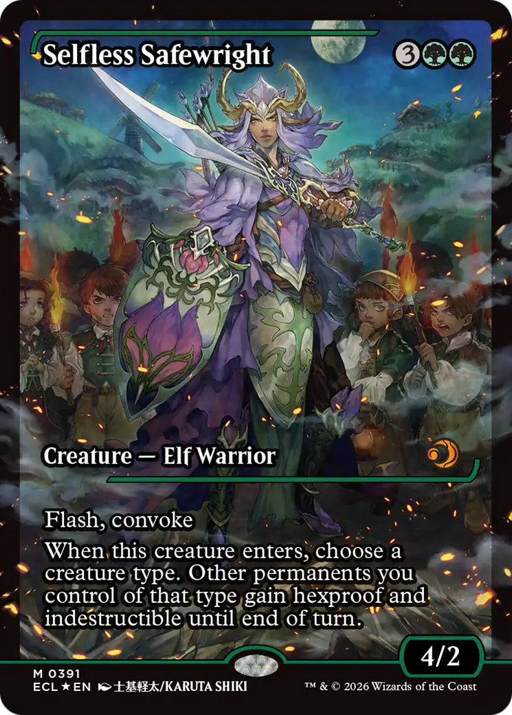 Selfless Safewright (Showcase) [Lorwyn Eclipsed]-1