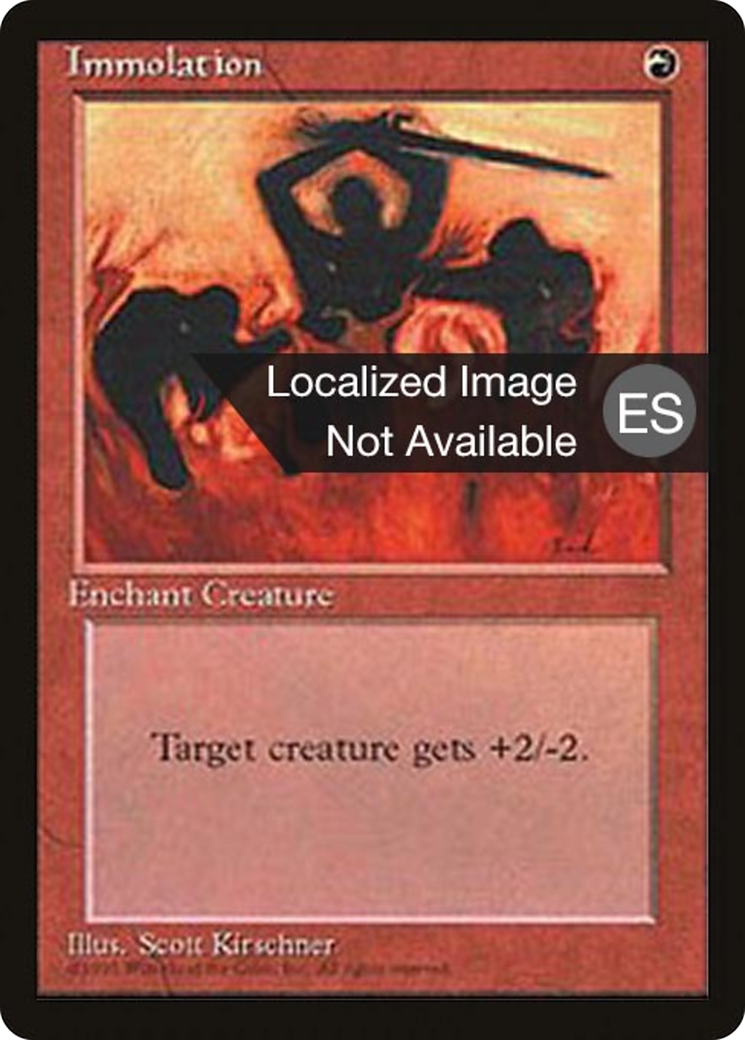 Immolation [Fourth Edition Foreign Black Border]-1
