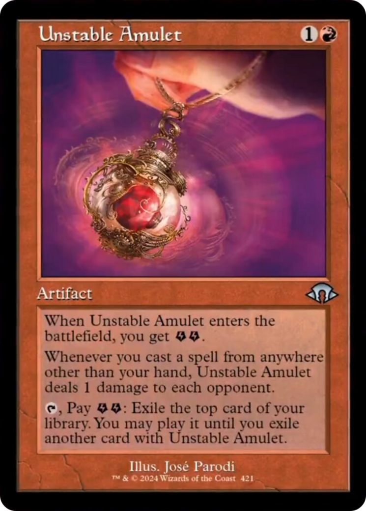 Unstable Amulet (Retro) [Modern Horizons 3]-1