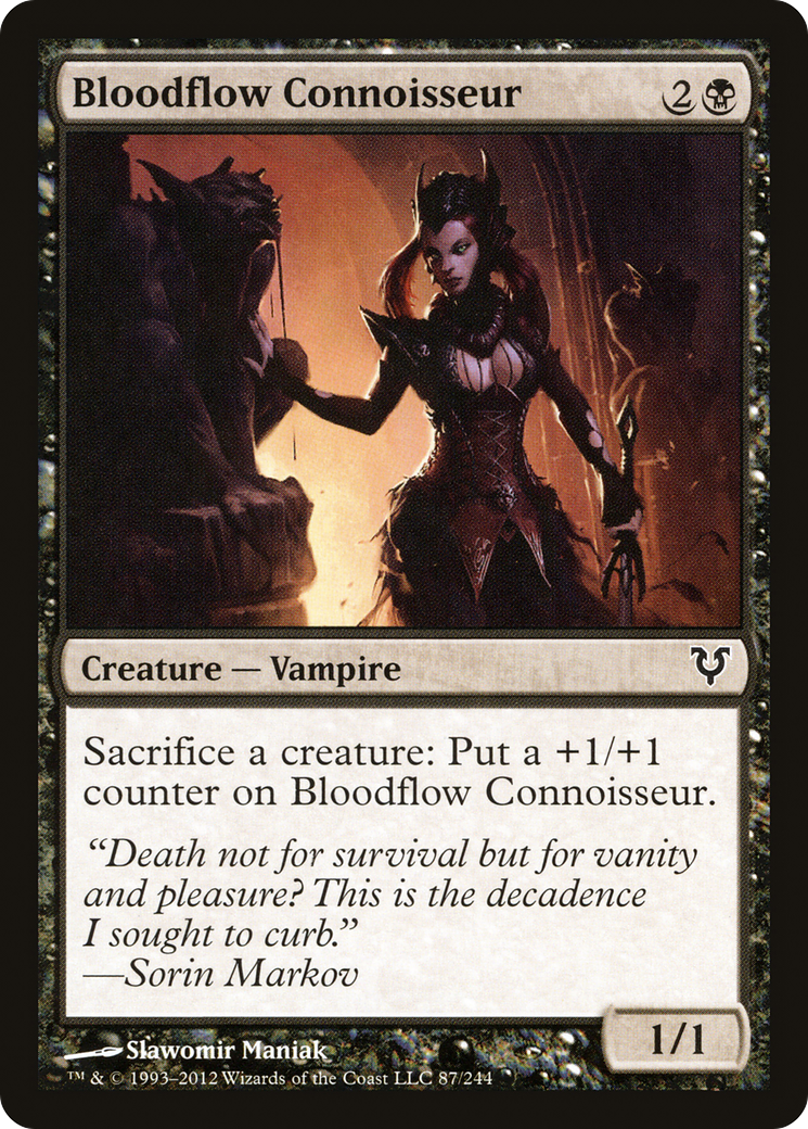 Bloodflow Connoisseur [Avacyn Restored]-1