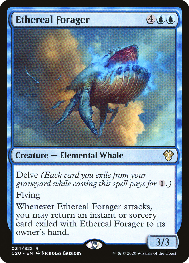 Ethereal Forager [Commander 2020]-1