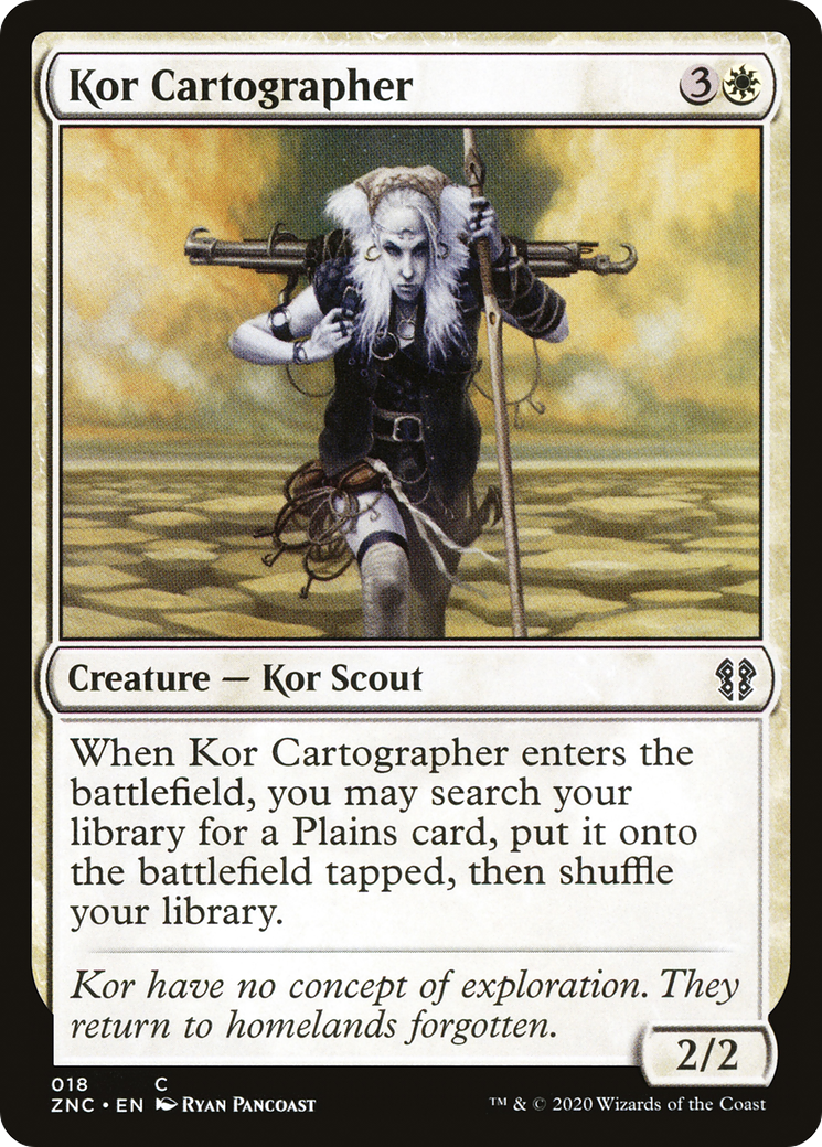 Kor Cartographer [Zendikar Rising Commander]-1