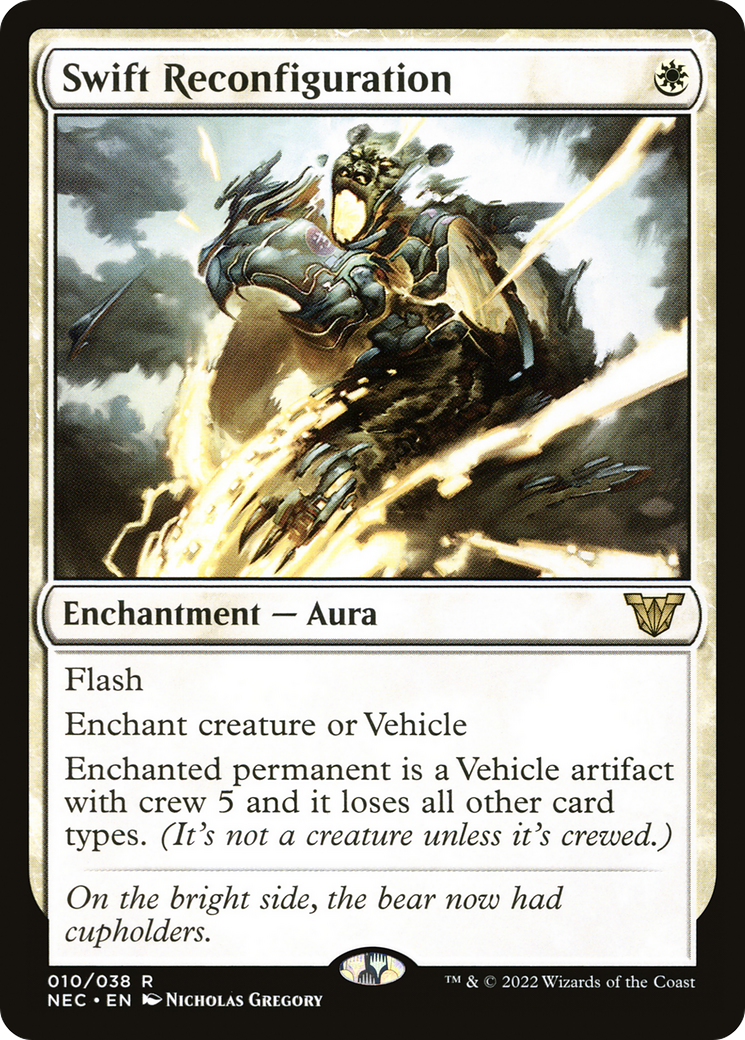 Swift Reconfiguration [Kamigawa: Neon Dynasty Commander]-1