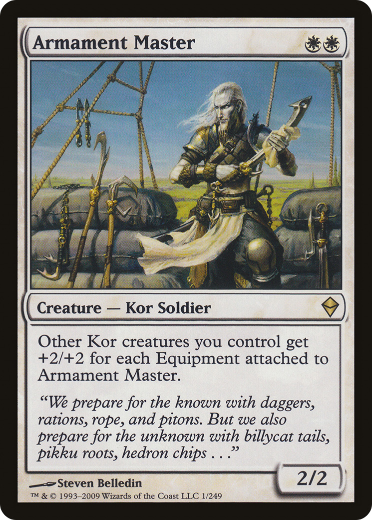 Armament Master [Zendikar]-1