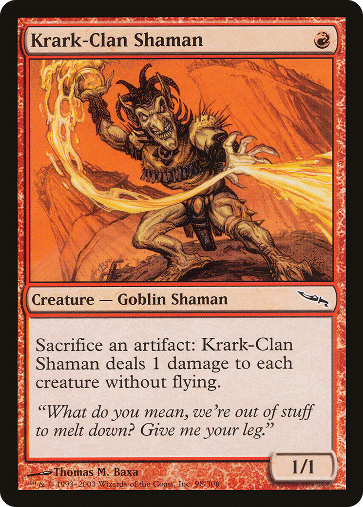 Krark-Clan Shaman [Mirrodin]-1