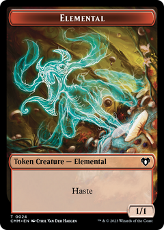 Elemental Token (24) [Commander Masters Tokens]-1