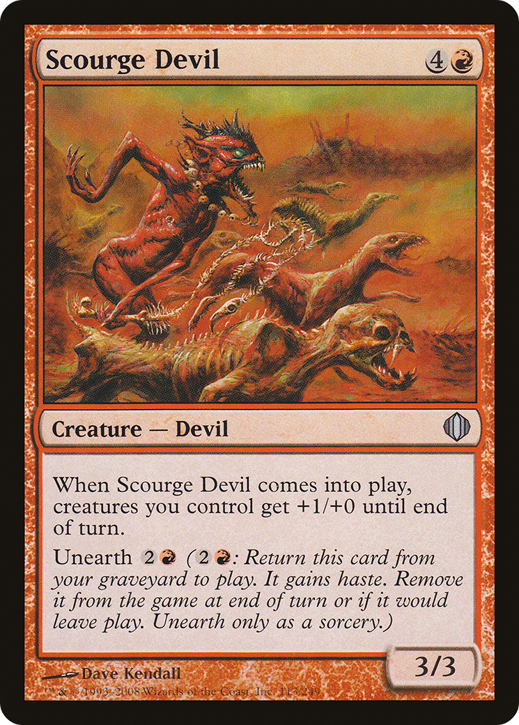 Scourge Devil [Shards of Alara]-1